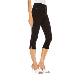 FRAME Le High Pedal Pusher Skinny Jeans in Film Noir size 31